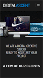 Mobile Screenshot of digascent.com
